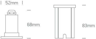 1w Led Warm White Ss316 Ip68 Recessed Underwater 24v One Light SKU:69066/W - Toplightco