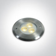 Pool Light Stainless Steel Circular Warm White LED 210lm Stainless Steel 316 One Light SKU:69066A/W - Toplightco