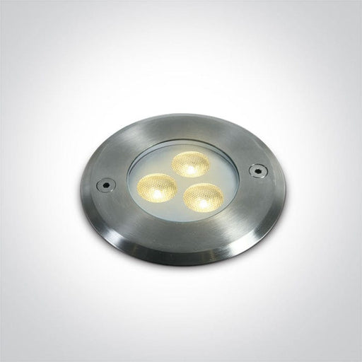 Pool Light Stainless Steel Circular Warm White LED 210lm Stainless Steel 316 One Light SKU:69066A/W - Toplightco