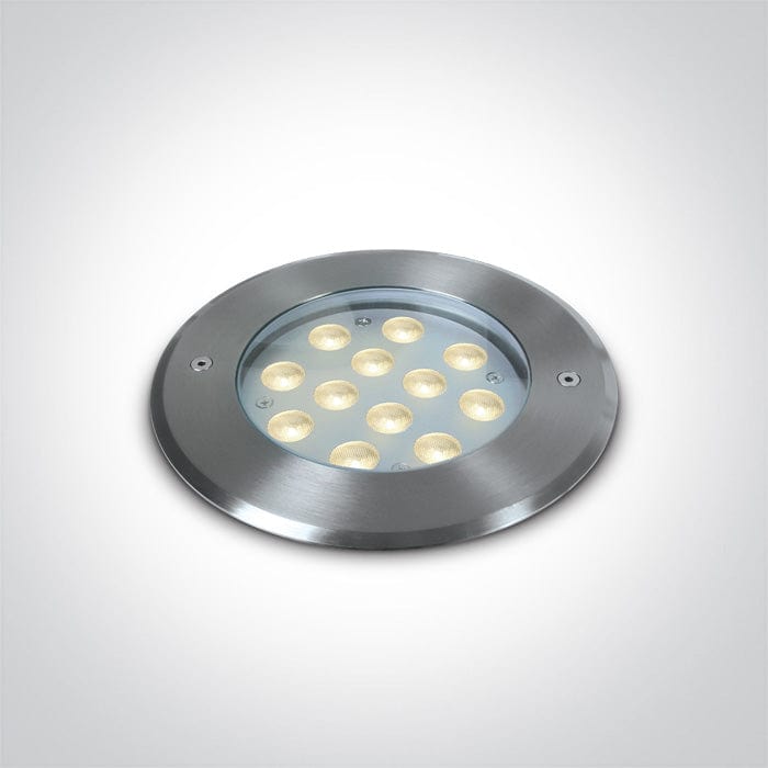 12x1w Led Cool White Ss316 Ip68 Recessed Underwater 24v Spotlight, Ip68. - Toplightco