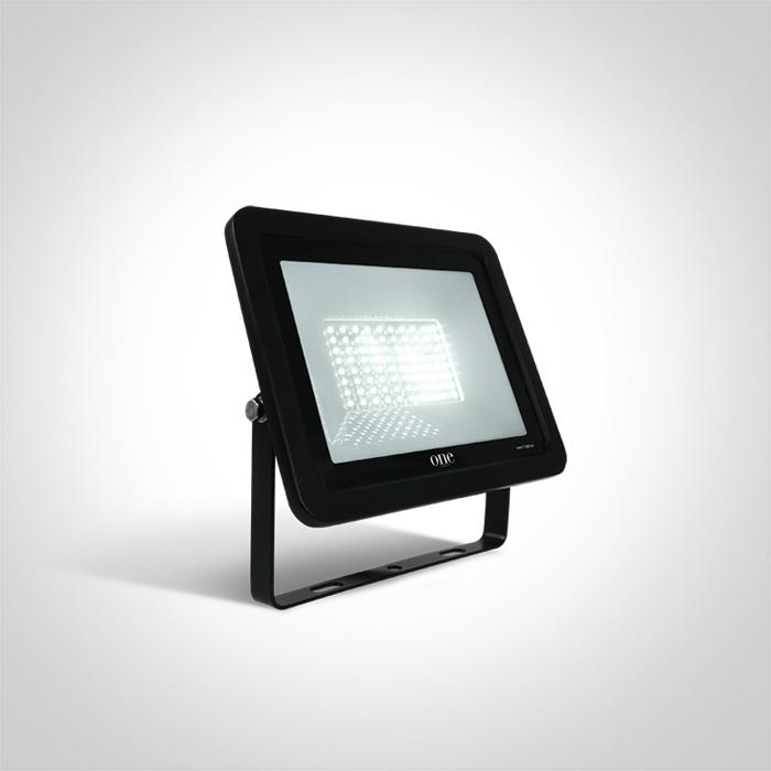 Floodlight Black Rectangular Cool white LED Outdoor LED built in 4500lm 50W Die Cast One Light SKU:7028CC/B/C - Toplightco