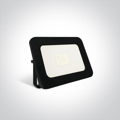 Floodlight Black Rectangular Cool White LED Outdoor LED built in 4000lm 50W Die Cast One Light SKU:7028CG/B/C - Toplightco