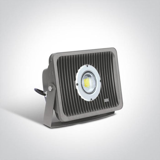 Floodlight Grey Rectangular Cool White LED Outdoor LED built in 5600lm 70W Die Cast One Light SKU:7034C/G/C - Toplightco