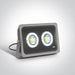 Floodlight Grey Rectangular Cool White LED Outdoor LED built in 8000lm 2x50W Die Cast One Light SKU:7034D/G/C - Toplightco