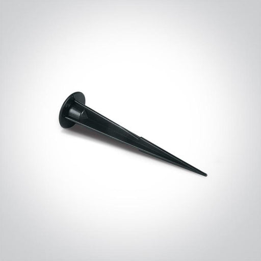 Garden Spike Light White Circular Warm White LED Outdoor LED built in 850lm 10W Aluminium One Light SKU:7046/W/W - Toplightco