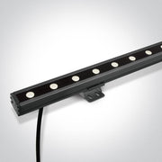 Floodlight Grey Rectangular Cool White LED Dimmable Outdoor 1700lm Aluminium One Light SKU:7055B/C - Toplightco
