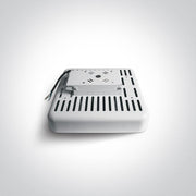 Floodlight White Rectangular Daylight LED Outdoor LED built in 10800lm 120W Aluminium One Light SKU:7058/W/D - Toplightco