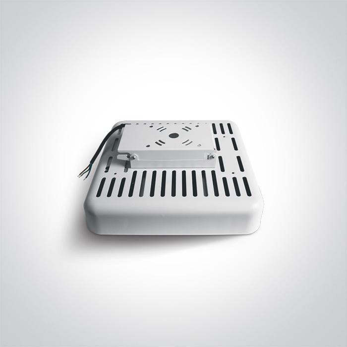 Floodlight White Rectangular Daylight LED Outdoor LED built in 10800lm 120W Aluminium One Light SKU:7058/W/D - Toplightco