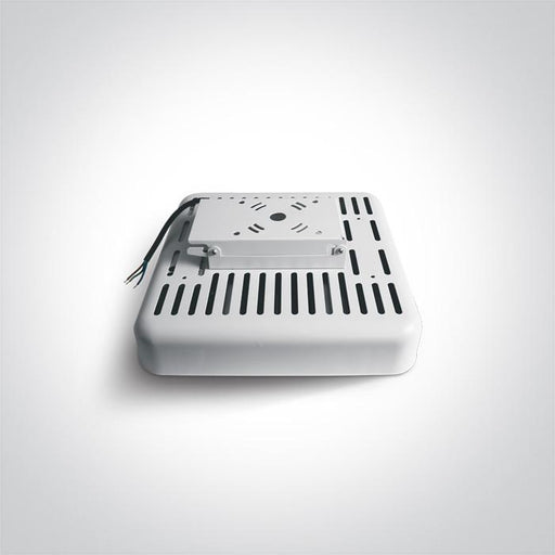 Floodlight White Rectangular Daylight LED Outdoor LED built in 10800lm 120W Aluminium One Light SKU:7058/W/D - Toplightco