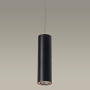 LEDS-C4 Pendant Light pipe 300mm for deltatrack gu10 15w metallic black 71-8478-05-23 - Toplightco