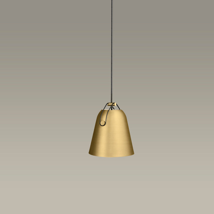 LEDS-C4 Pendant Light napa big for deltatrack e27 23w matte gold 71-8492-DN-DN - Toplightco