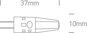 LED Lamp Bulb Circular Warm White LED 200lm Silicone One Light SKU:7101AL/W - Toplightco