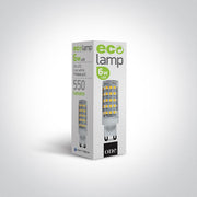 G9 LED Lamp Bulb Circular Warm White LED 550lm One Light SKU:7106ALG/W - Toplightco