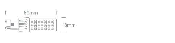 G9 Led 7w Cool White 230v One Light SKU:7107ALG/C - Toplightco