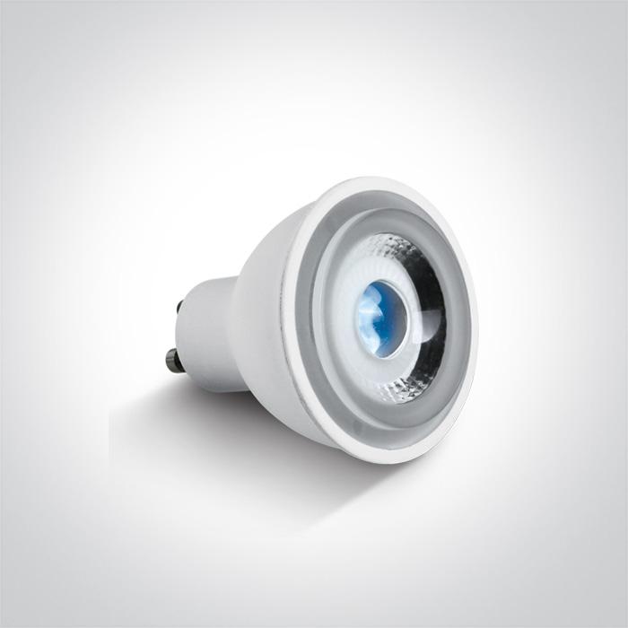 LED Lamp Bulb Circular Blue LED - One Light SKU:7306CG/BL - Toplightco