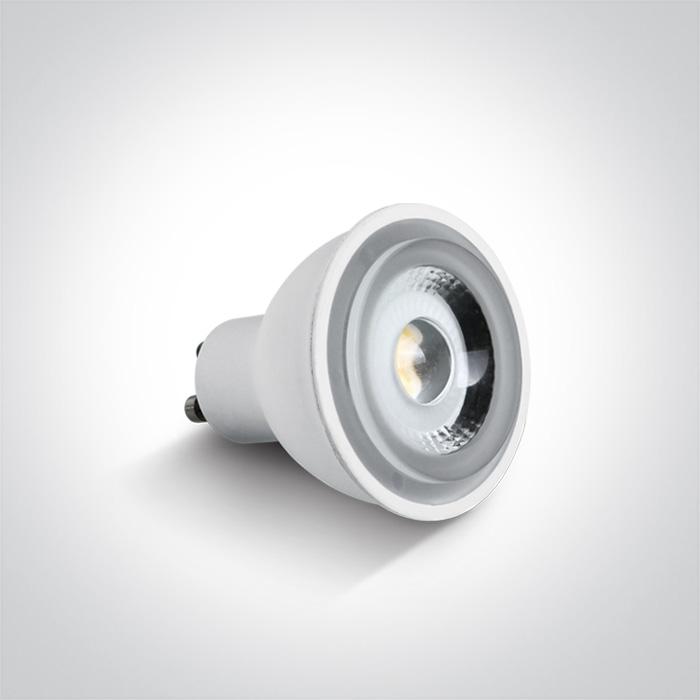 LED Lamp Bulb Circular Cool White LED 520lm One Light SKU:7306CG/C - Toplightco