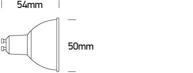 Led 5,5w Gu10 2800-2200k Cri90 38deg Dimm To Warm 230v - Toplightco