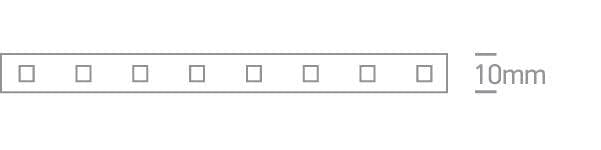 LED Strip Rectangular RGB LED Dimmable LED built in 2W/m One Light SKU:7820A/RGB - Toplightco