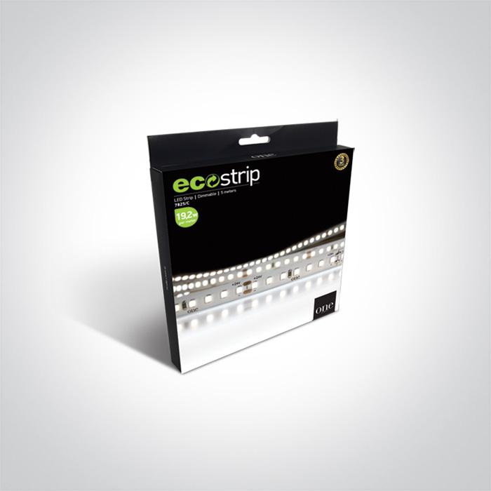 LED Strip Rectangular Warm White LED Dimmable 1536lm/m One Light SKU:7825/W - Toplightco