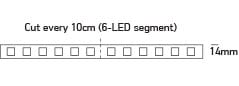 Led Strip 24vdc Rgbw Outdoor 5m Roll 19,2w Ip68 - Toplightco