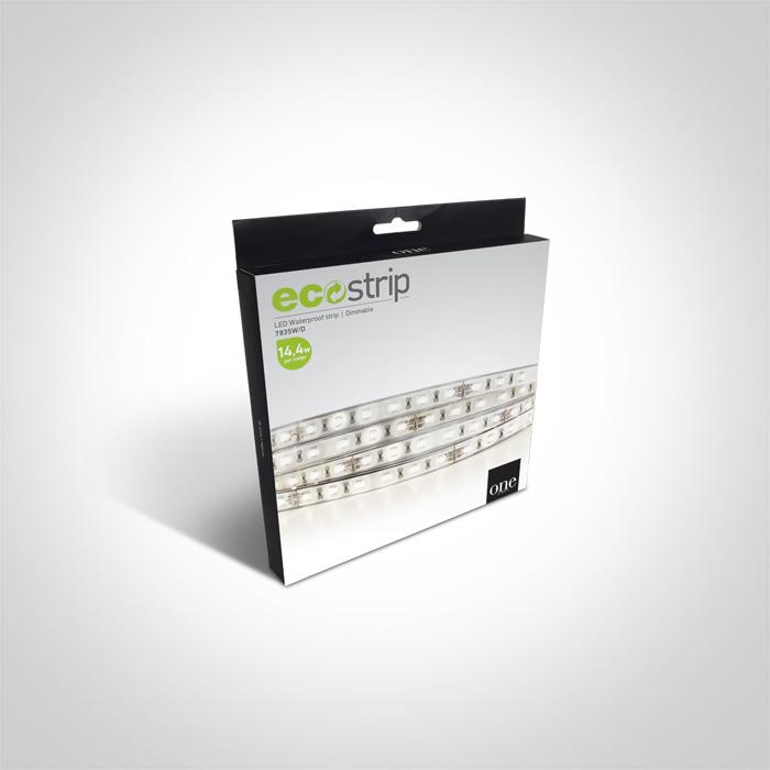 LED Strip Rectangular Daylight LED Dimmable Outdoor 1030lm/m Silicone One Light SKU:7835W/D - Toplightco