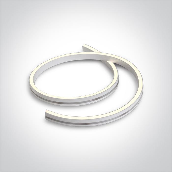 LED Strip Rectangular Cool White LED Dimmable Outdoor 360lm/m Silicone One Light SKU:7841/C - Toplightco