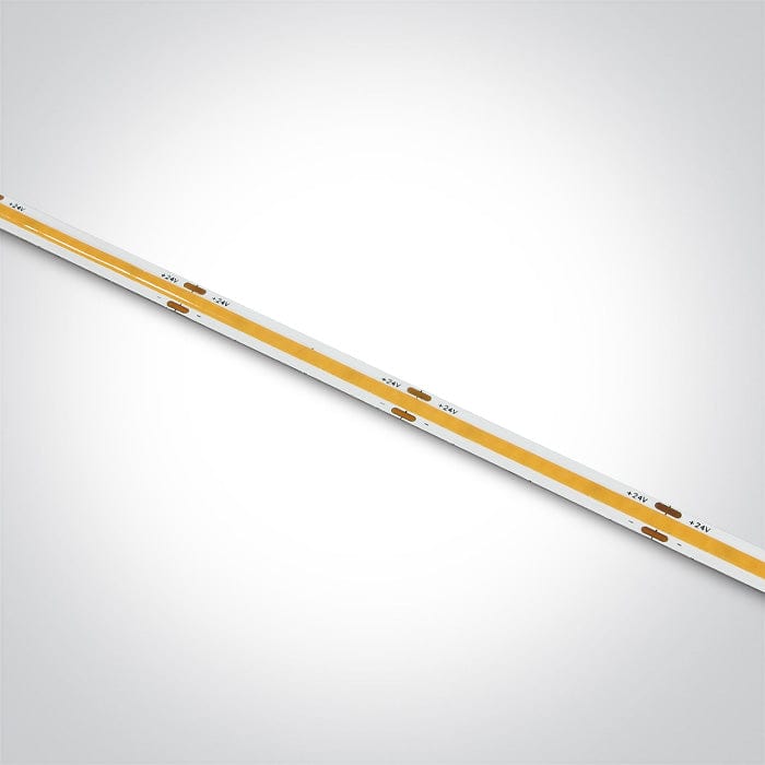 Flexible LED light strip, 8W/meter. Supplied in 5 meters roll with white PCB and double adhesive tape for a better fixing.

Can be cut every 5cm.

Requires 24V DC constant voltage LED driver.

 One Light SKU:7844/W