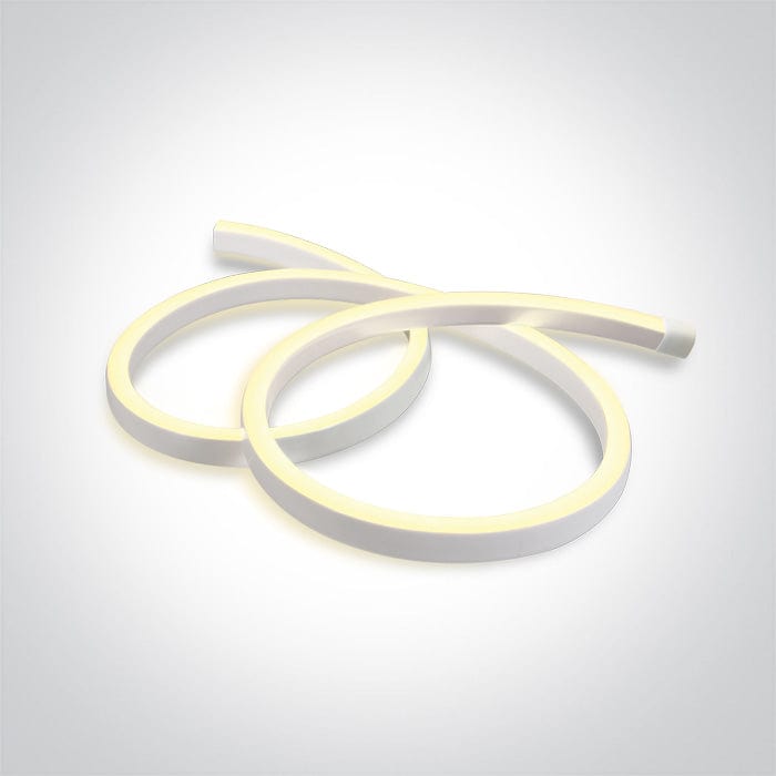 LED Strip Rectangular Warm White LED Dimmable Outdoor LED built in 270lm 9W/m PVC One Light SKU:7864/W - Toplightco