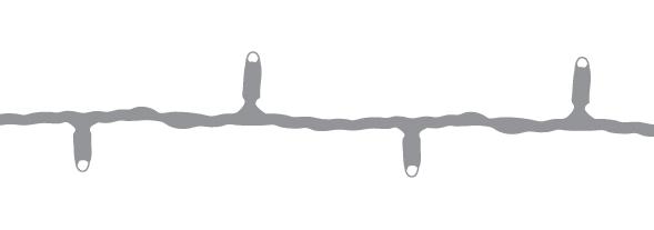 LED Strip Black Blue LED Outdoor LED built in 7W PVC One Light SKU:7866/BL - Toplightco