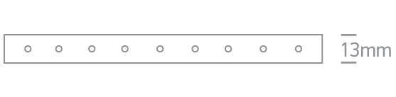 LED Strip Rectangular Daylight LED Outdoor LED built in 3,4W/m One Light SKU:7868/D - Toplightco