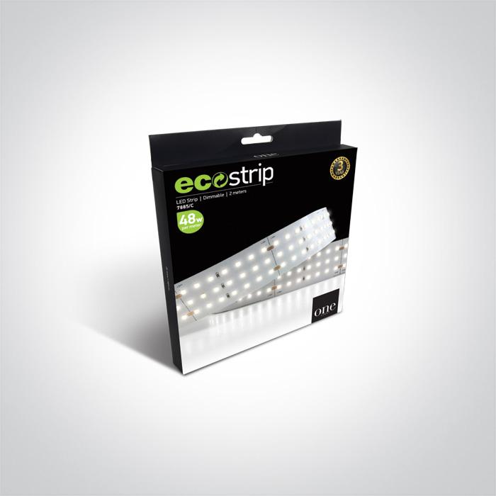 LED Strip Rectangular Cool White LED Dimmable 4800lm/m One Light SKU:7885/C - Toplightco