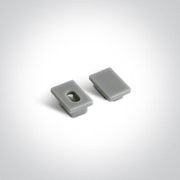 LED Strip Profile Aluminium 2m Rectangular Aluminium One Light SKU:7900TR/AL - Toplightco