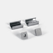 LED Strip Profile Aluminium 2m Rectangular Outdoor Aluminium One Light SKU:7901A/AL - Toplightco