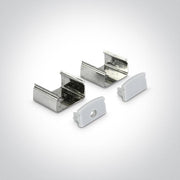 LED Strip Profile Aluminium 2m Rectangular Aluminium One Light SKU:7902/AL - Toplightco