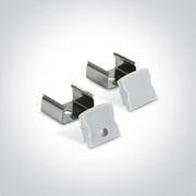 LED Strip Profile Aluminium 2m Rectangular Aluminium One Light SKU:7904/AL - Toplightco