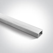 LED Strip Profile Aluminium 2m Rectangular Aluminium One Light SKU:7905/AL - Toplightco