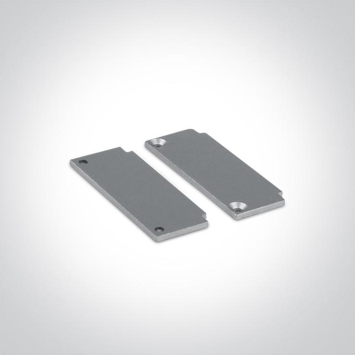 LED Strip Aluminium Rectangular Aluminium One Light SKU:7906TR/AL - Toplightco