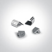 LED Strip Profile Aluminium 2m Rectangular Aluminium One Light SKU:7908A/AL - Toplightco