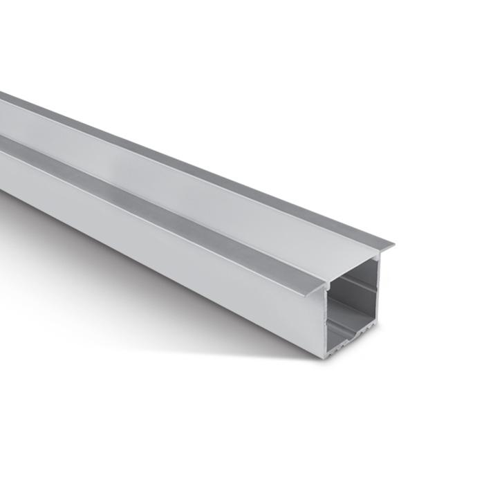 LED Strip Profile Aluminium 2m Rectangular Aluminium One Light SKU:7910R/AL - Toplightco