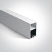 LED Strip Profile Aluminium 2m Rectangular Aluminium One Light SKU:7910/AL - Toplightco