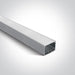 LED Strip Profile Aluminium 2m Rectangular Aluminium One Light SKU:7912A/AL - Toplightco