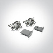 LED Strip Profile Aluminium 2m Rectangular Aluminium One Light SKU:7912R/AL - Toplightco