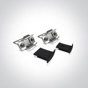 Black Recessed Profile 2m + Black Pc Diffuser - Toplightco