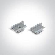 LED Strip Profile White 2m Rectangular Outdoor Aluminium One Light SKU:7914R/AL - Toplightco