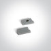 LED Strip Profile Aluminium 2m Rectangular Outdoor Aluminium One Light SKU:7915R/AL - Toplightco