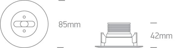White 2W Emergency LED recessed , IP20, assymetrical ideal for corridors

installation.

Supplied with non-dimmable LED driver.

 

 One Light SKU:89002