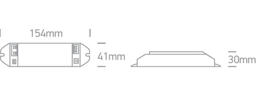 Emergency Light Rectangular Plastic One Light SKU:89009/EME - Toplightco