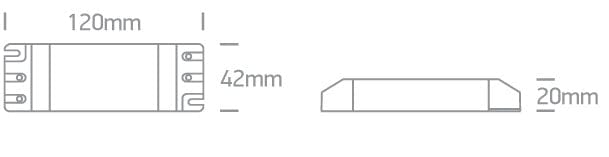 Led Driver 500ma 12,5-20w Input 230v SKU: 89020C - Toplightco