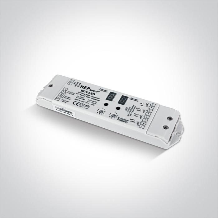 LED Dimmer Controller Rectangular Plastic One Light SKU:89024D - Toplightco