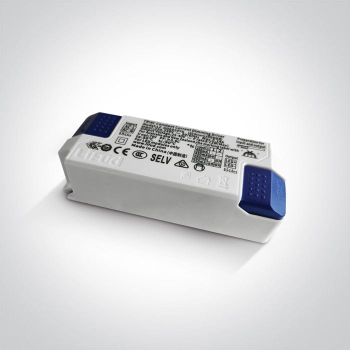 Led Triac Dimmable Driver 400/450/500/550ma 25-40v Ip20 Input 230v SKU: 89024UT - Toplightco